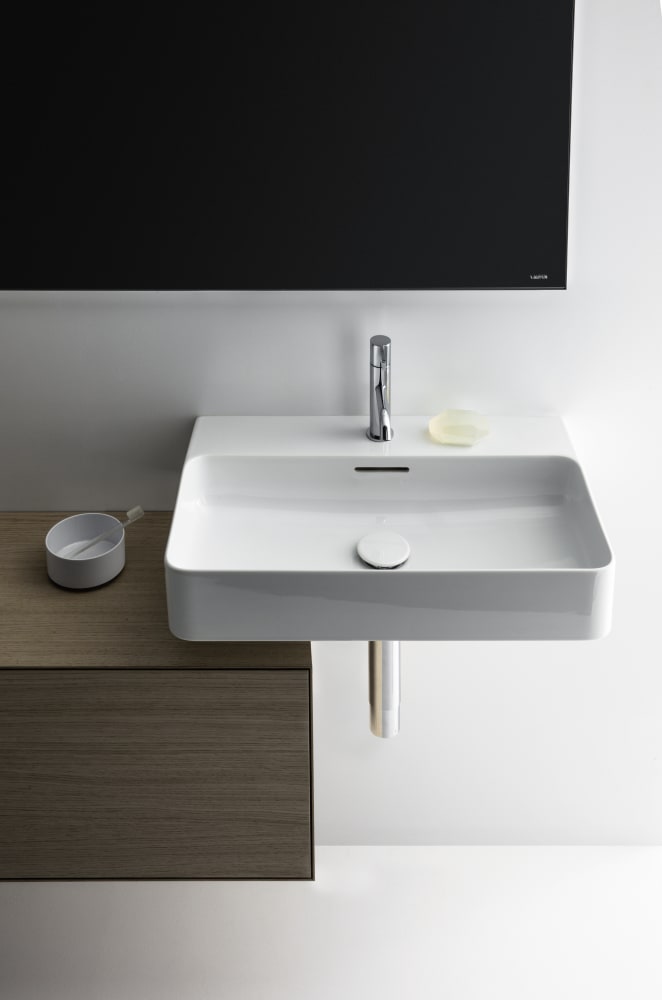 Wall-hung washbasins White VAL H8102850001041 LAUFEN