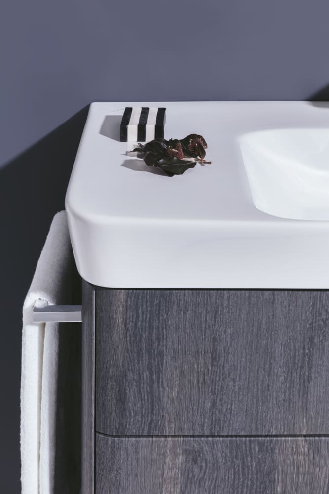Towel holders Anodised aluminium, glossy CASE H4909511040001 LAUFEN