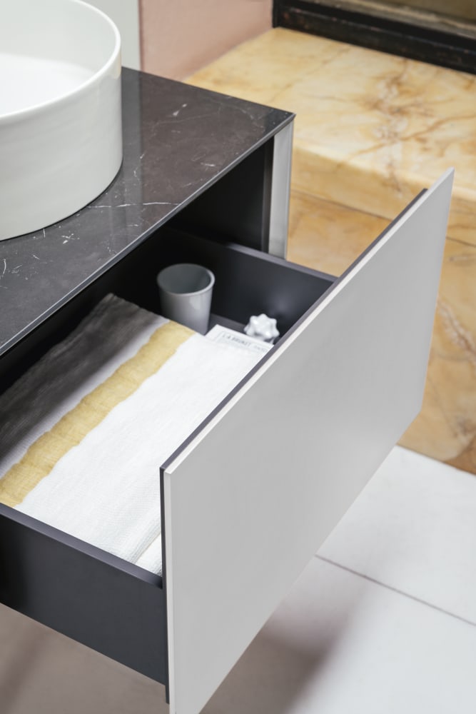 Drawer elements Gold & Nero Marquina SONAR H4054150341401 LAUFEN