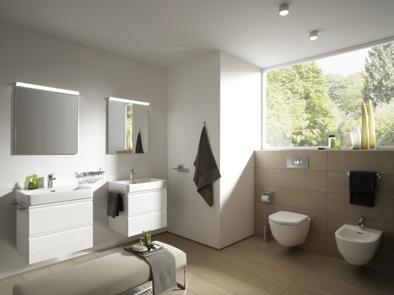 Wall-hung washbasins White PRO S H8109640001041 LAUFEN