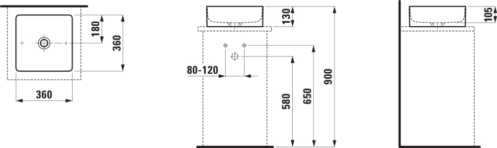 Esquema de cotas