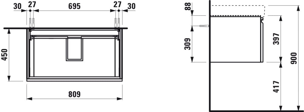 Esquema de cotas