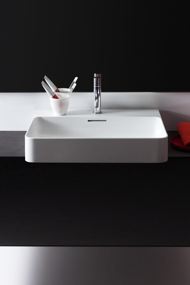 Wall-hung washbasins White VAL H8162830001041 LAUFEN