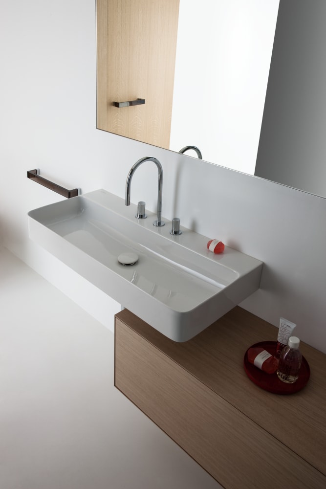 Wall-hung washbasins White VAL H8102850001041 LAUFEN