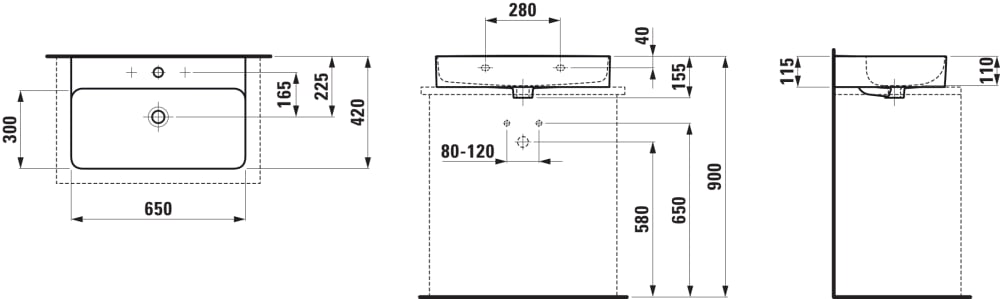 Esquema de cotas