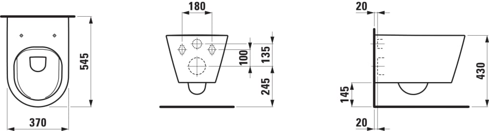 Esquema de cotas