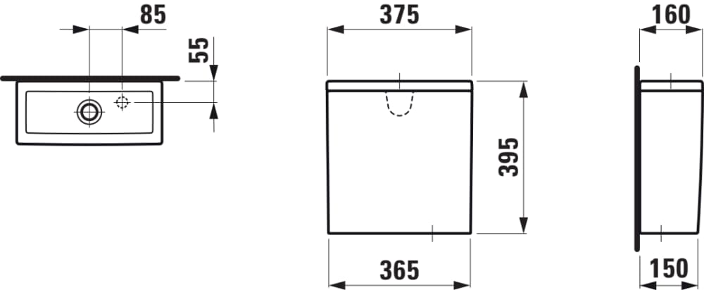 Esquema de cotas