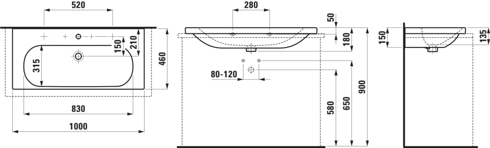 Esquema de cotas