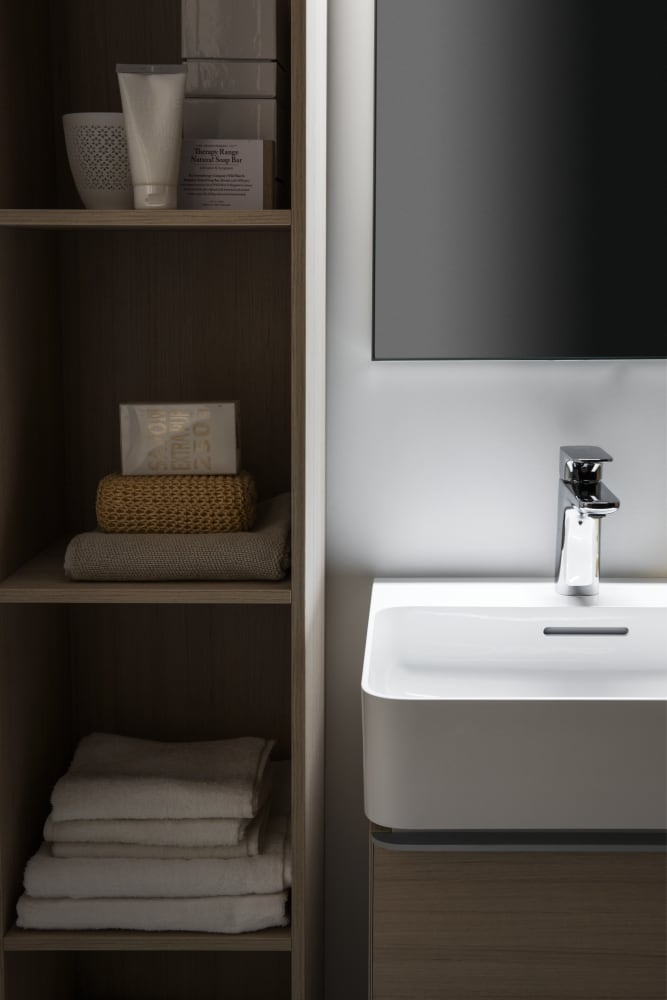 Wall-hung washbasins White VAL H8102820001041 LAUFEN