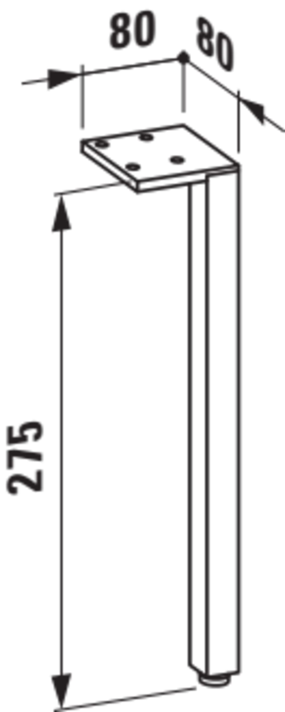 Esquema de cotas