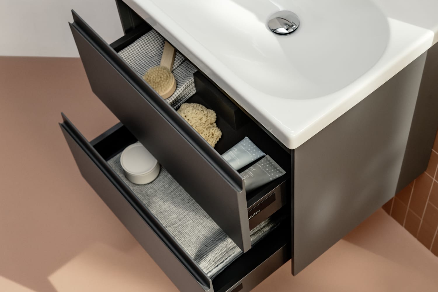 Wall-hung washbasins White LUA H8100820001041 LAUFEN