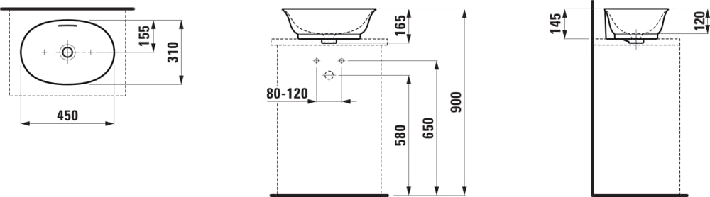 Esquema de cotas