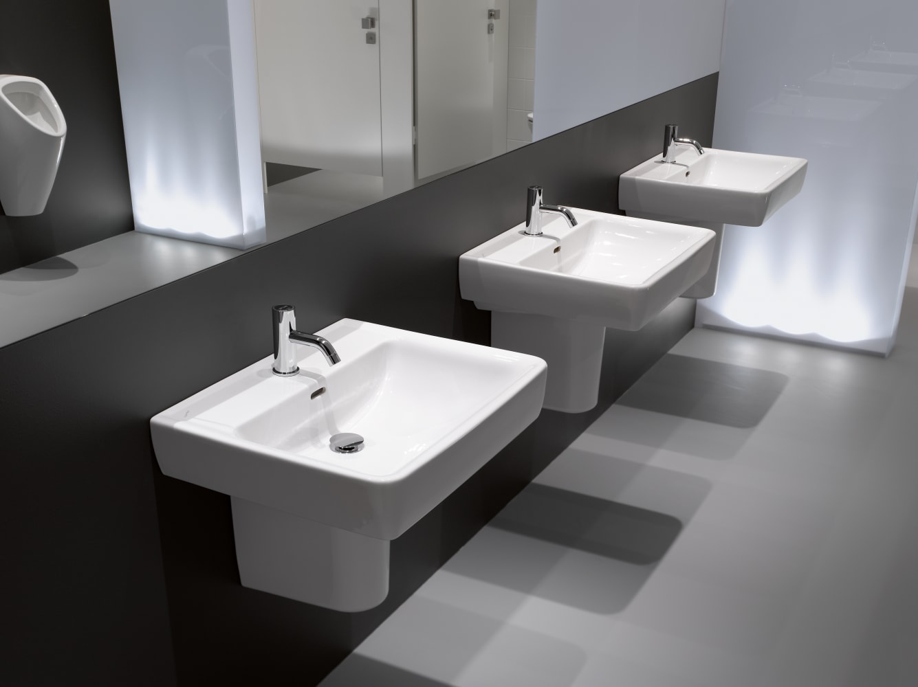 Wall-hung washbasins White PRO H8189510001041 LAUFEN