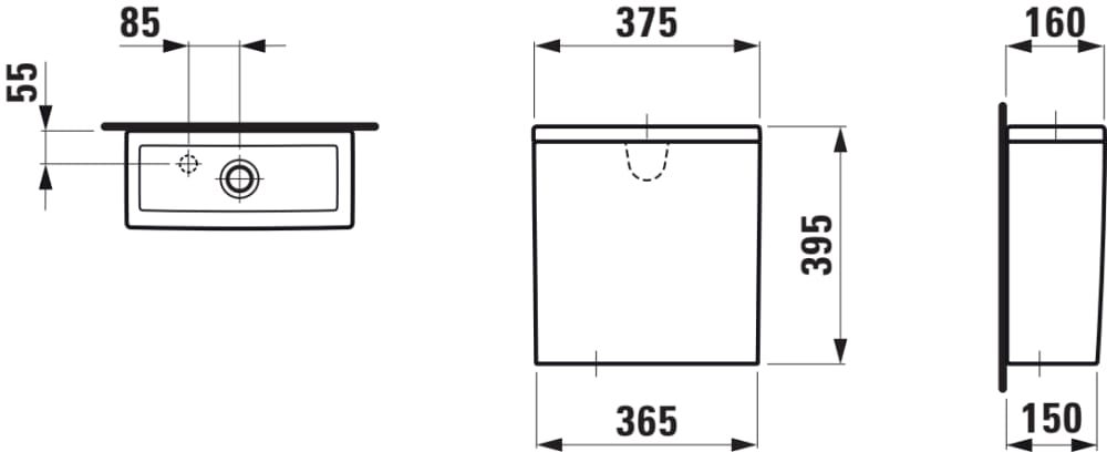 Esquema de cotas