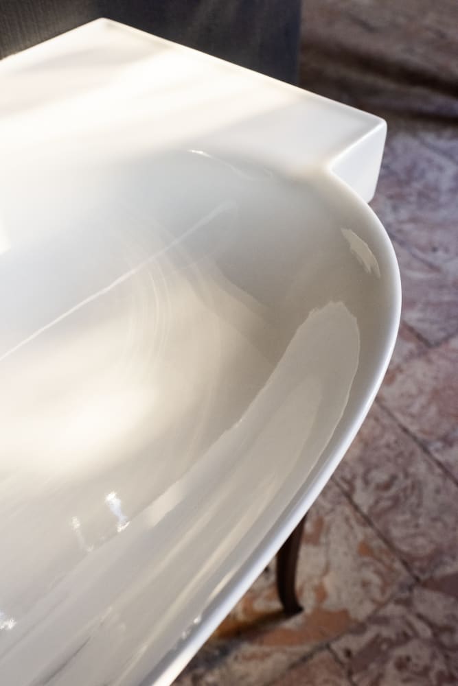 Wall-hung washbasins White THE NEW CLASSIC H8138550001041 LAUFEN