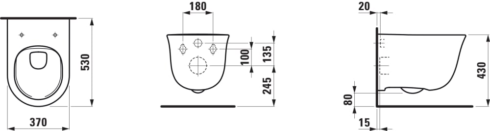Esquema de cotas