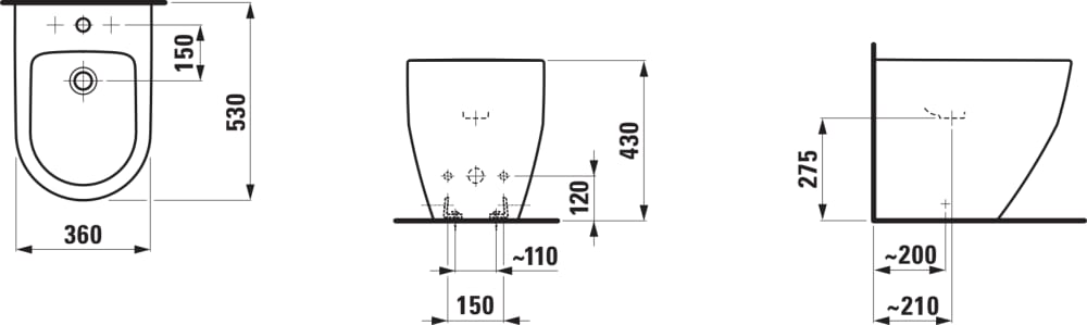 Esquema de cotas