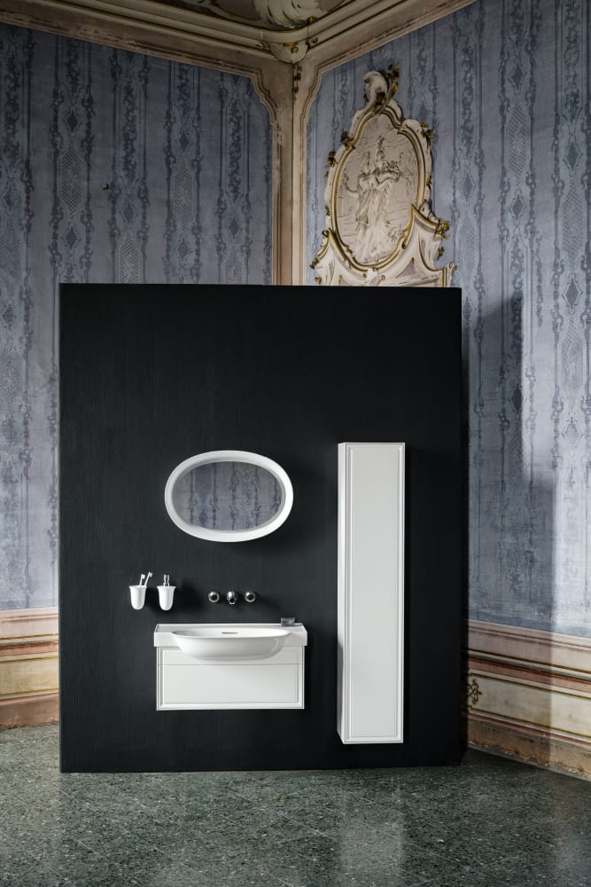 Wall-hung washbasins White THE NEW CLASSIC H8138550001041 LAUFEN