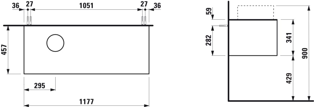 Esquema de cotas