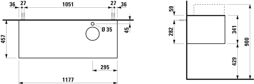 Esquema de cotas