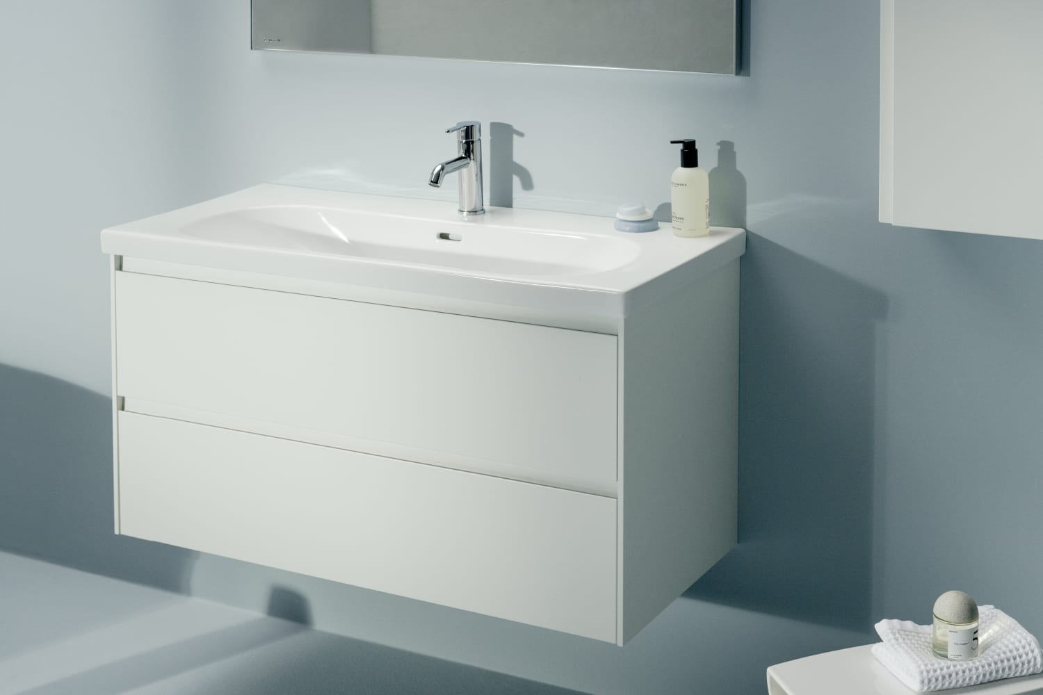 Vanity units White Matt LANI H4035621122601 LAUFEN