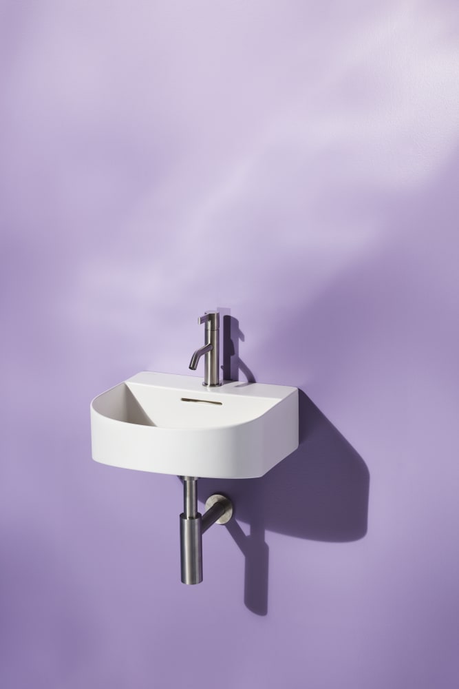 Wall-hung washbasins White SONAR H8153410001041 LAUFEN