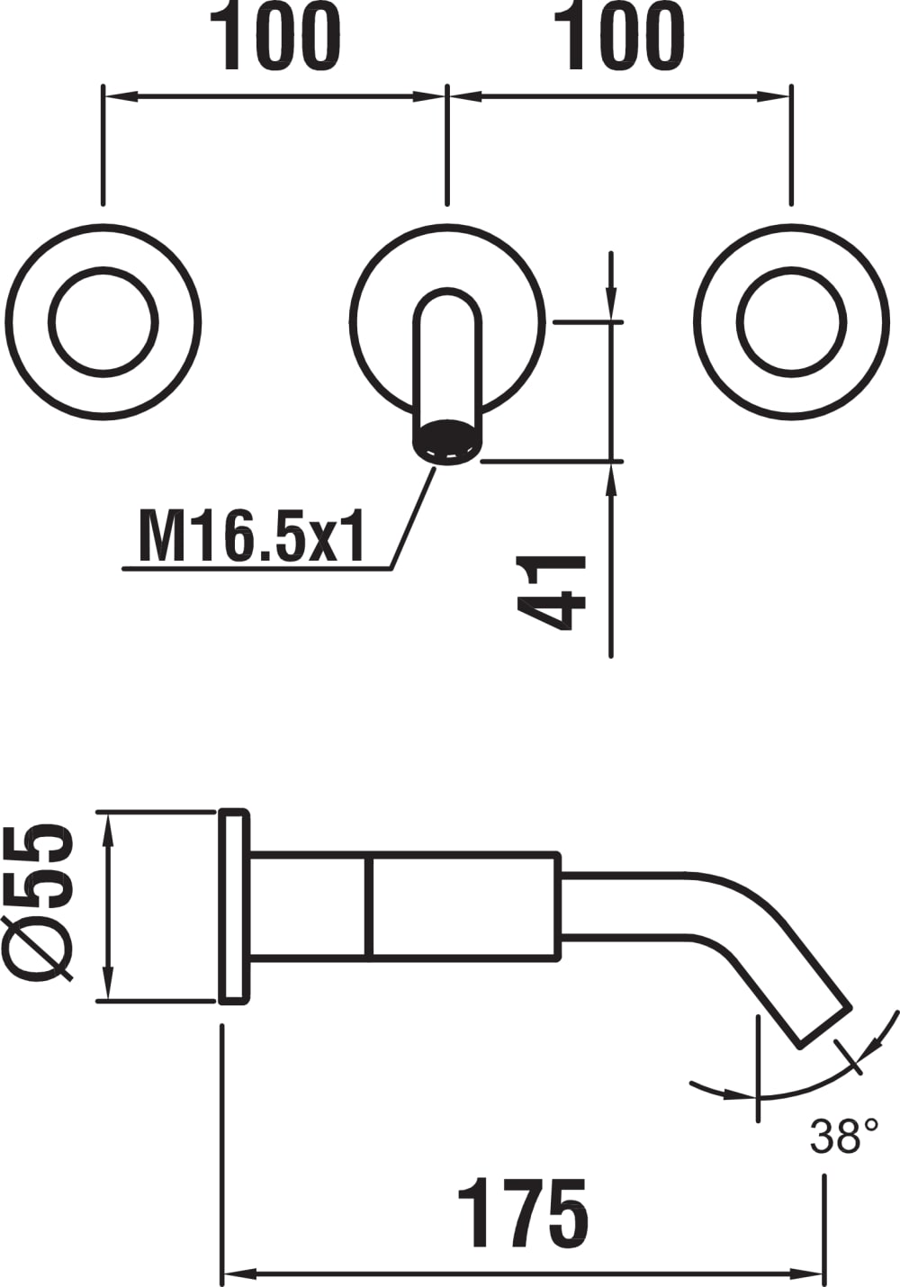 Esquema de cotas