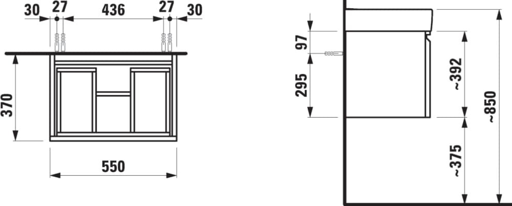 Esquema de cotas