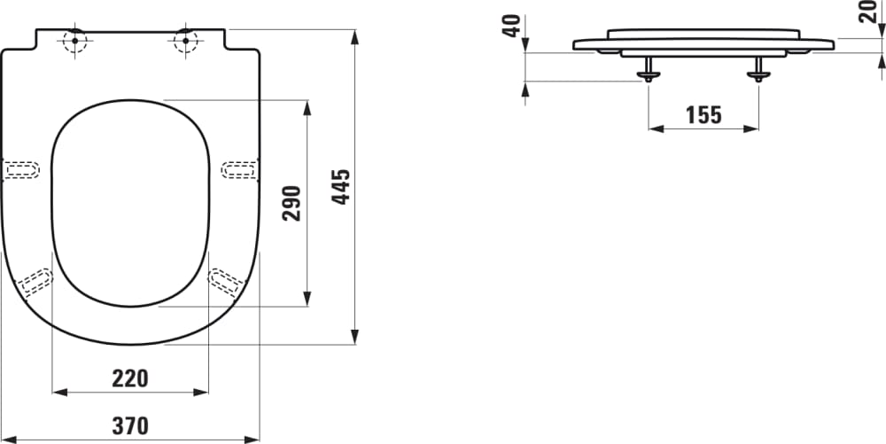 Esquema de cotas