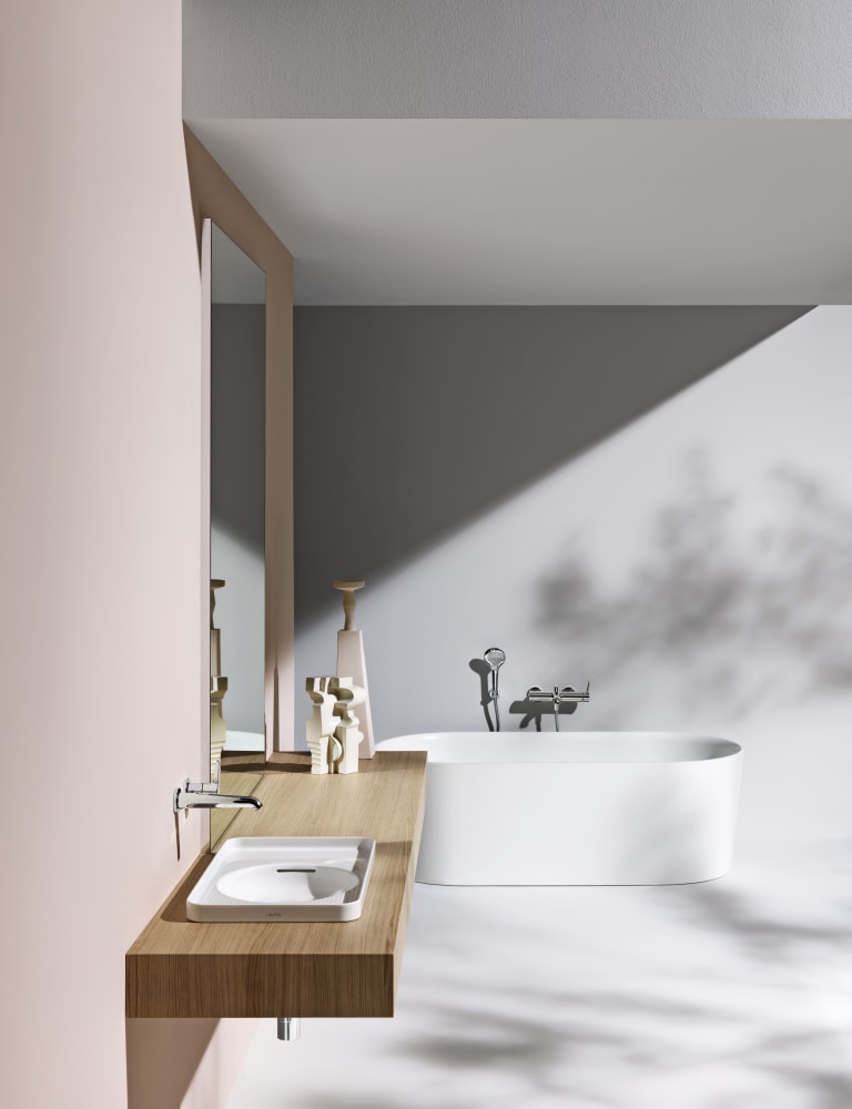 Drop-in washbasins White VAL H8172810001051 LAUFEN