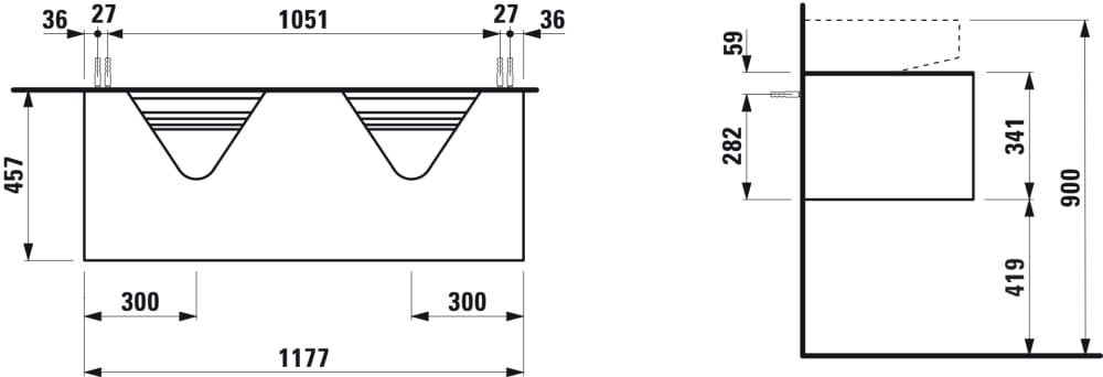 Esquema de cotas