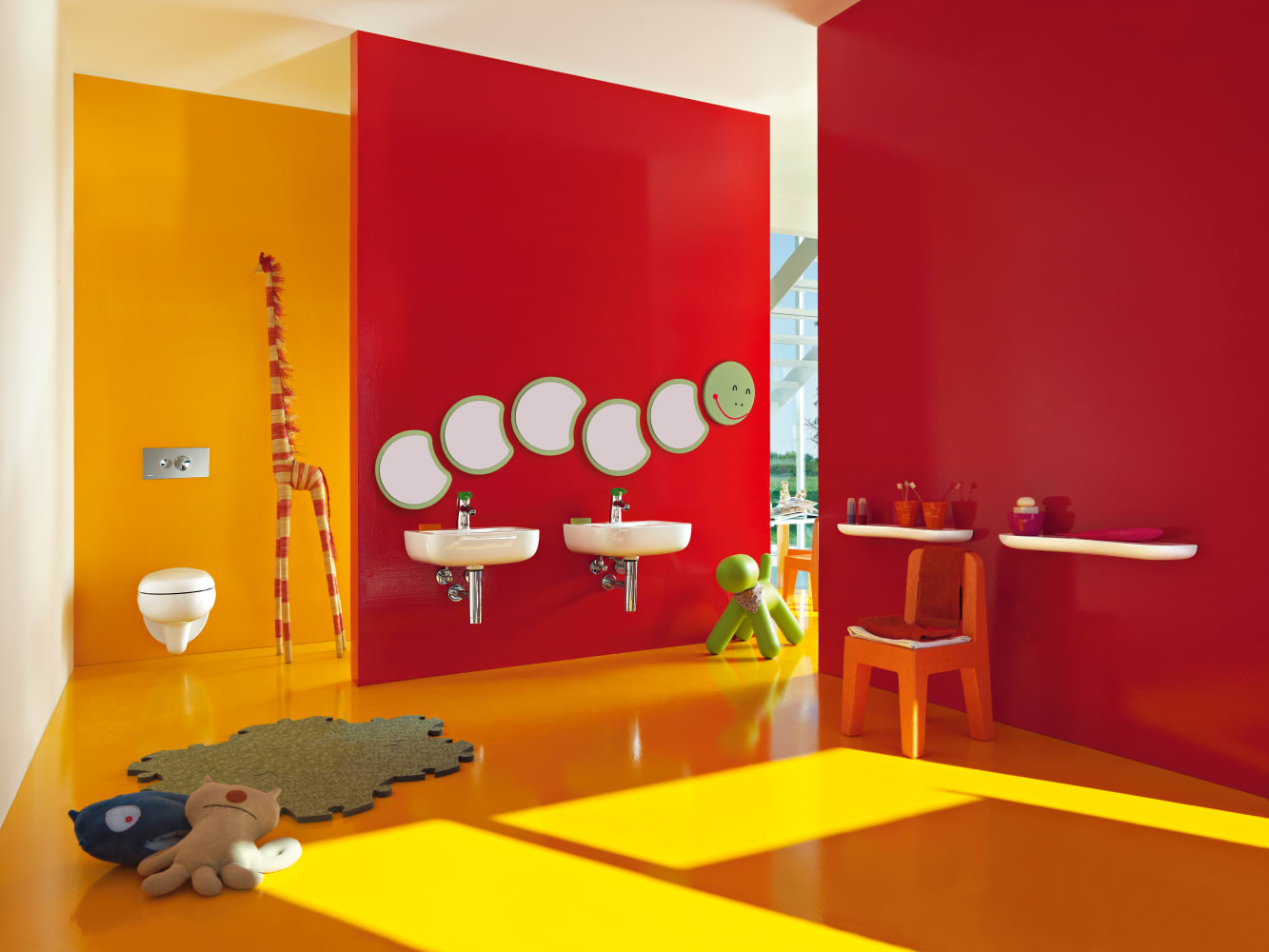 FLORAKIDS BATHROOM COLLECTIONS LAUFEN