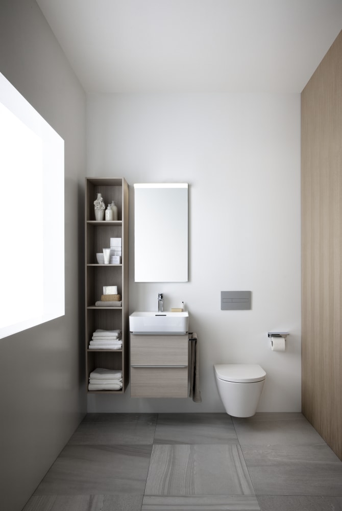 Wall-hung washbasins White VAL H8102820001041 LAUFEN