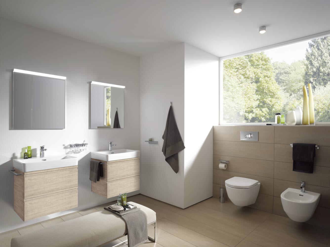 Wall-hung washbasins White PRO S H8109640001041 LAUFEN