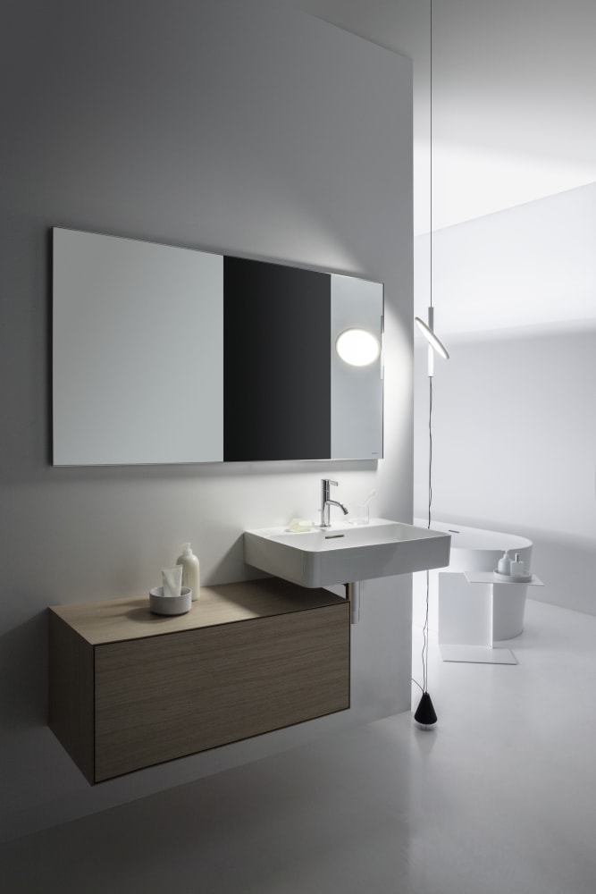 Wall-hung washbasins White VAL H8102840001041 LAUFEN