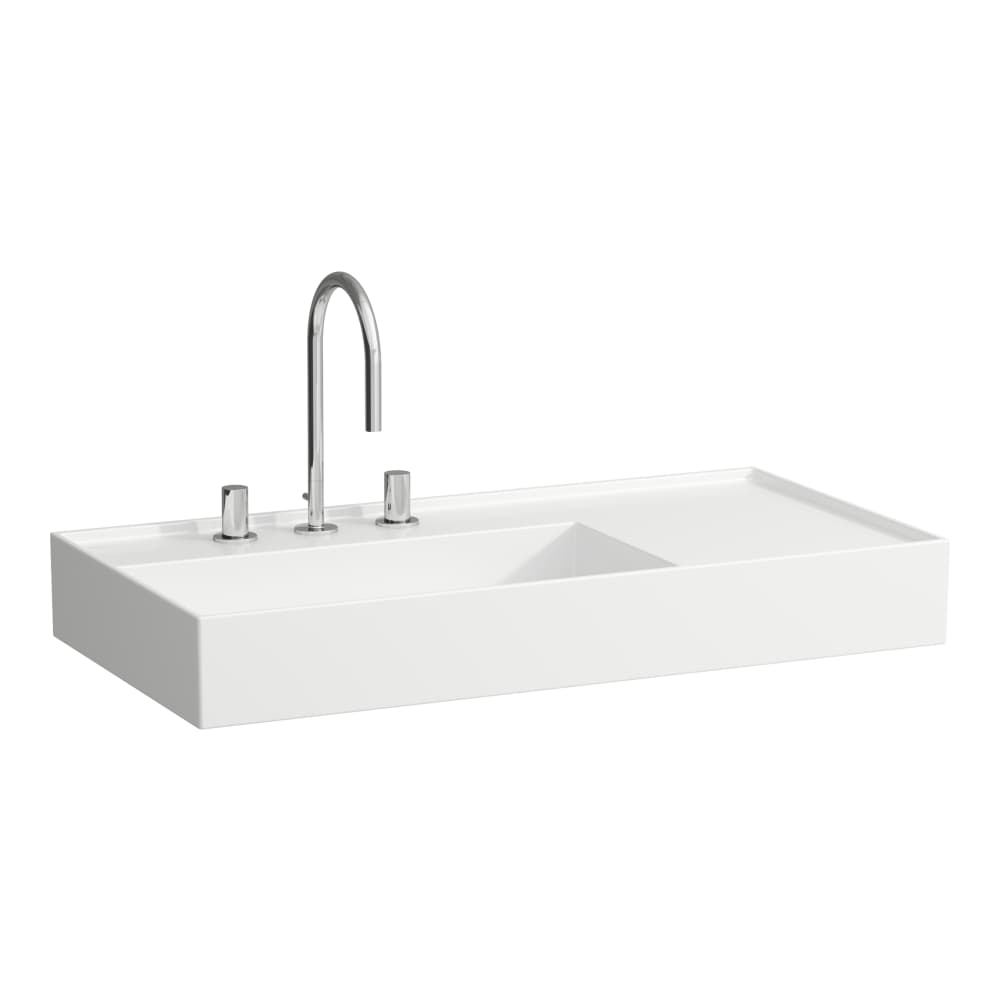 Wall-hung washbasins White Kartell LAUFEN H8103380001111 LAUFEN