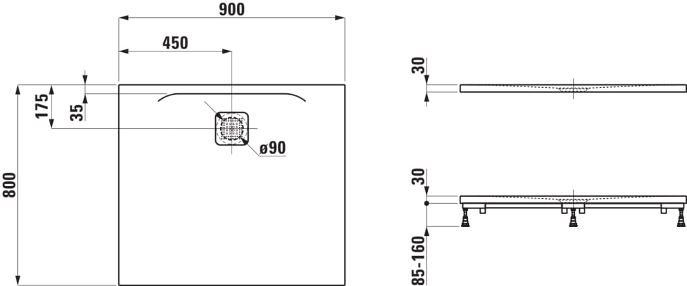 Esquema de cotas