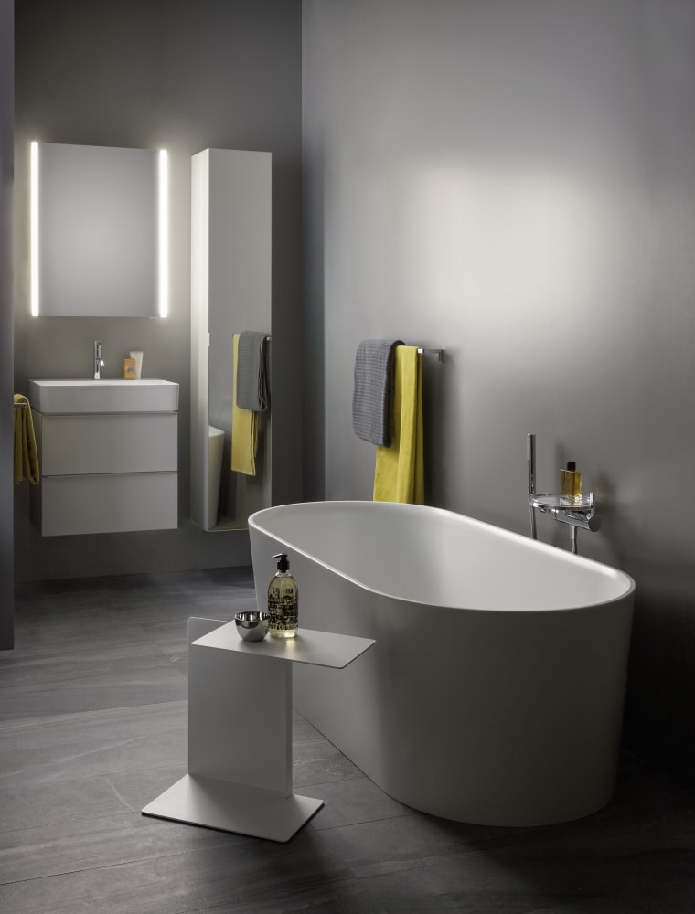 Wall-hung washbasins White VAL H8102840001041 LAUFEN