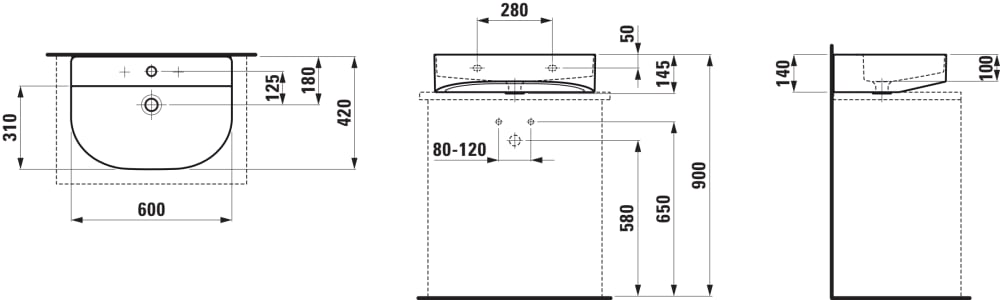 Esquema de cotas