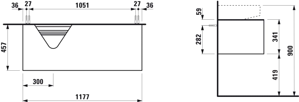 Esquema de cotas