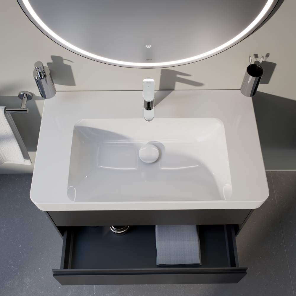 Washbasin complements White SHOWER ACCESSORIES H8981880000001 LAUFEN
