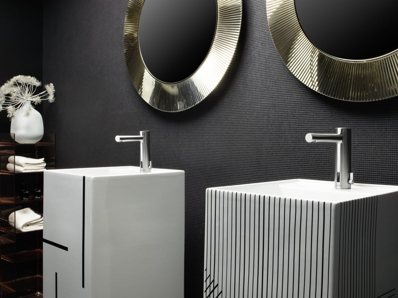 Freestanding washbasins White Kartell LAUFEN H8113310001111 LAUFEN