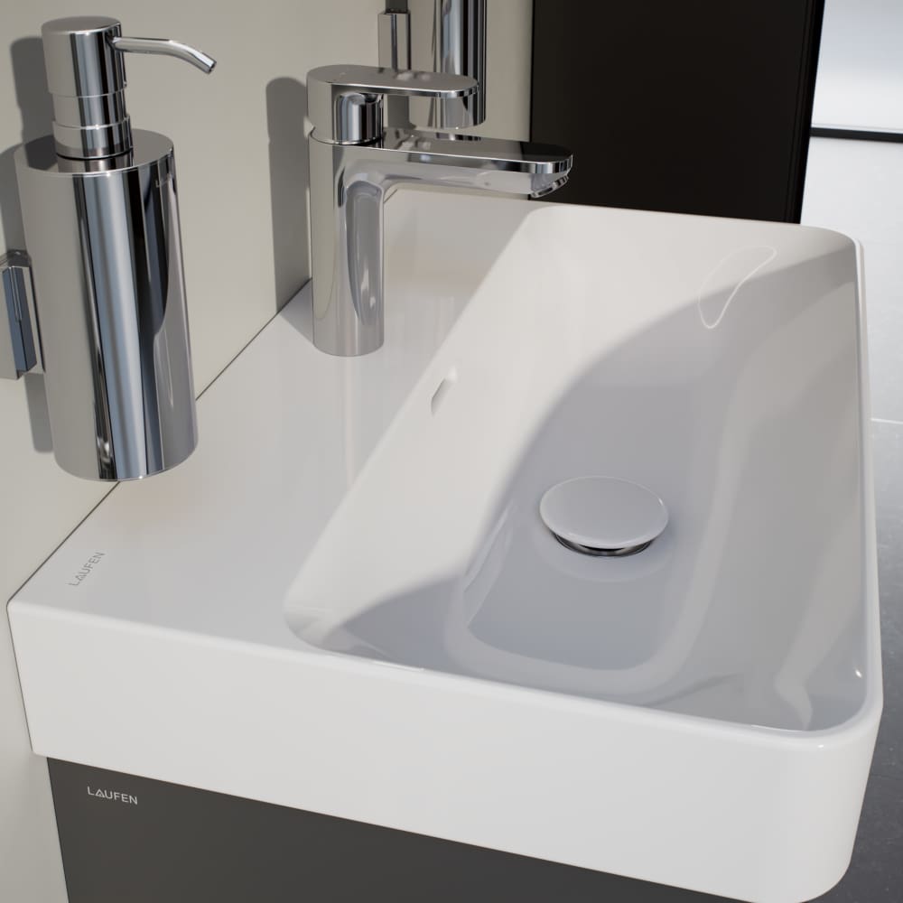 Washbasin complements White SHOWER ACCESSORIES H8981880000001 LAUFEN