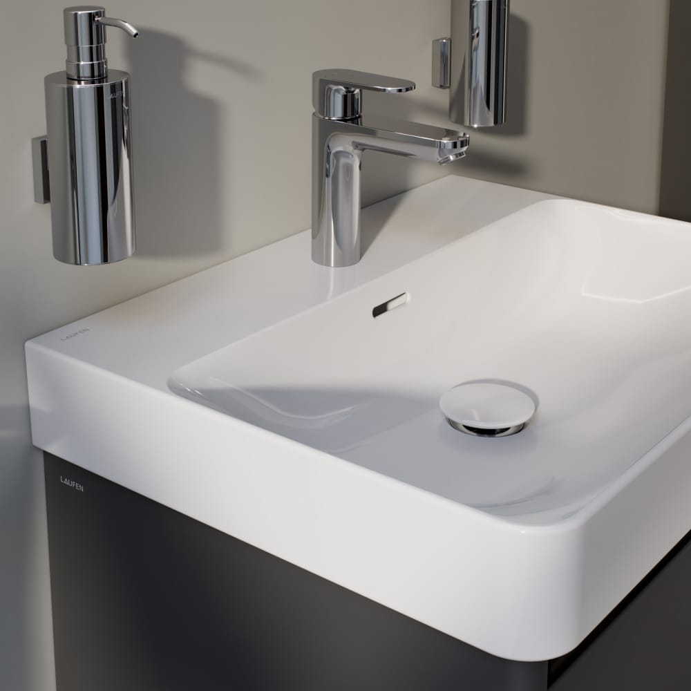 Washbasin complements White SHOWER ACCESSORIES H8981880000001 LAUFEN