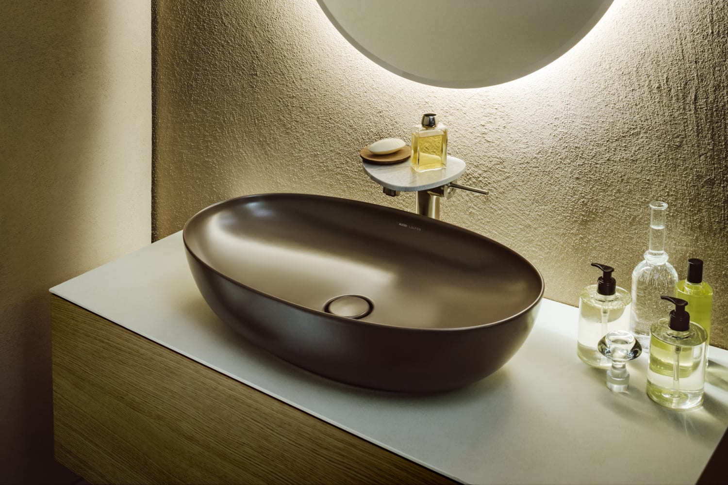 Washbasin bowls White LCC (LAUFEN Clean Coat) ILBAGNOALESSI H8189774001121 LAUFEN