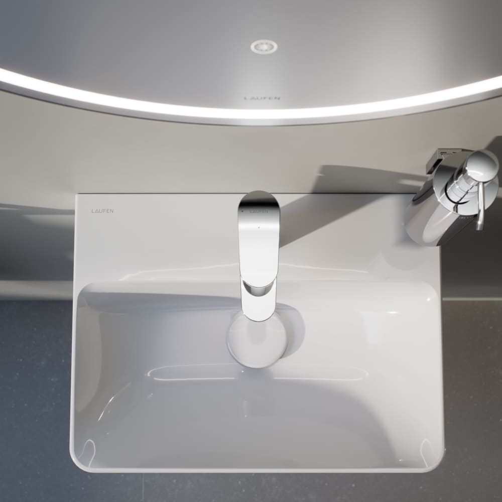 Washbasin complements White SHOWER ACCESSORIES H8981880000001 LAUFEN