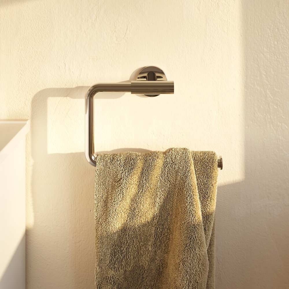 Towel holders Chromed NIARA H3810640040001 LAUFEN