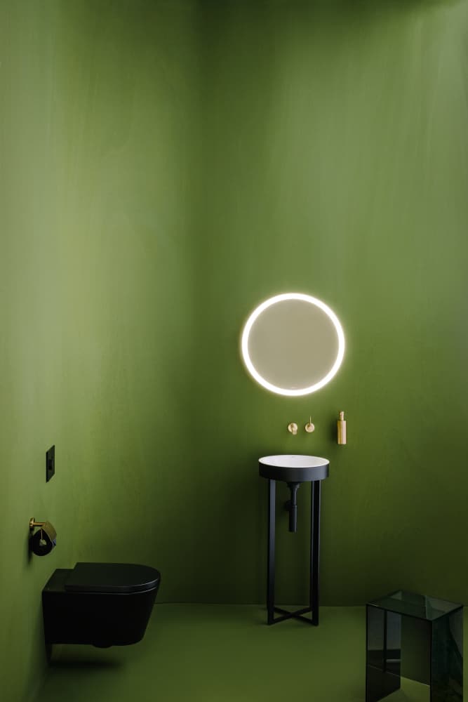 Basin faucets no colour TWINPLUS SLIM HF505470426000 LAUFEN