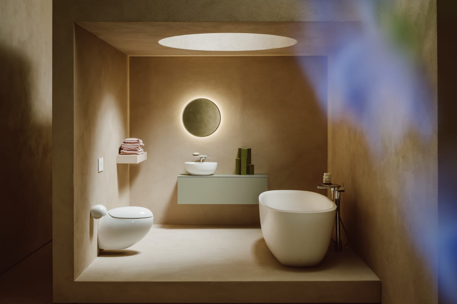 Washbasin bowls White LCC (LAUFEN Clean Coat) ILBAGNOALESSI H8189764001091 LAUFEN