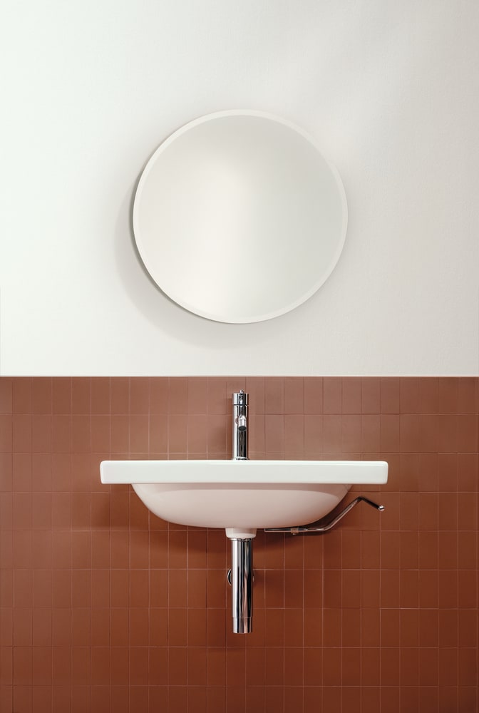 Wall-hung washbasins White LUA H8110810001041 LAUFEN